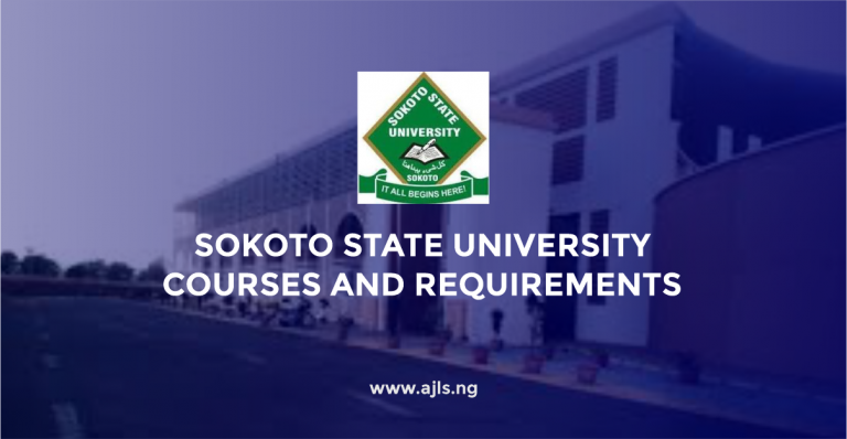 Sokoto State University Courses