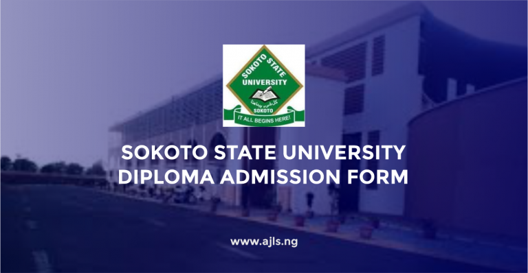 Sokoto State University Diploma Admission Form
