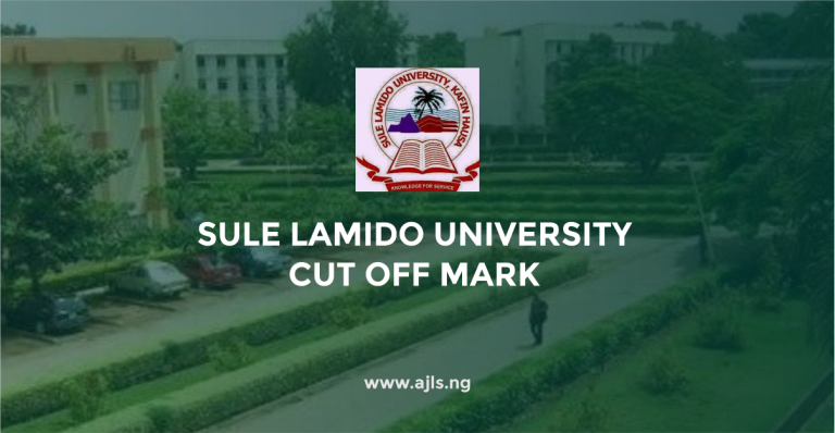 Sule Lamido University Cut Off Mark