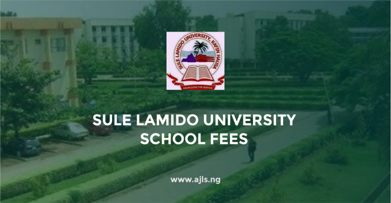 Sule Lamido University School Fees