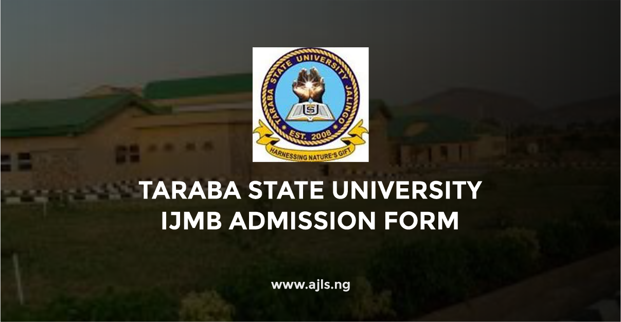 Taraba State University IJMB Admission Form