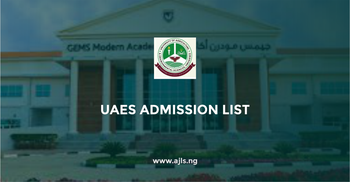 UAES Admission List