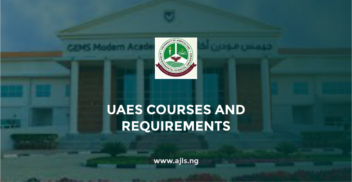 UAES Courses and Requirements
