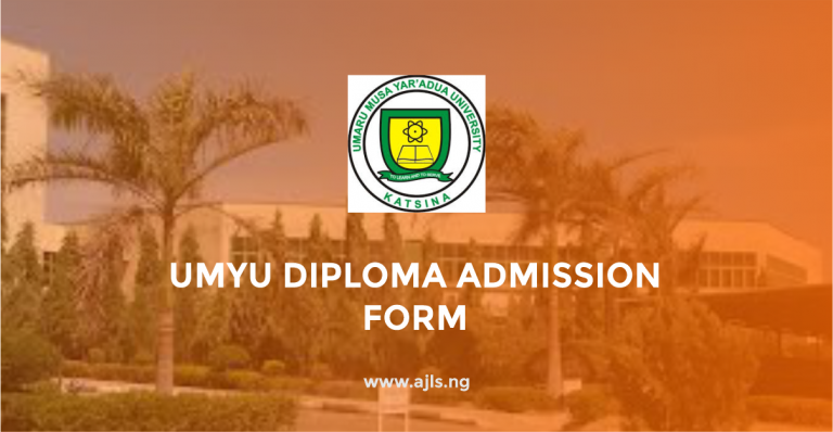 UMYU Diploma Admission Form
