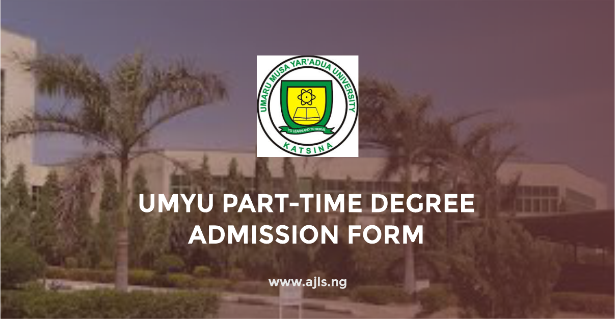 UMYU Part-Time Degree Admission Form