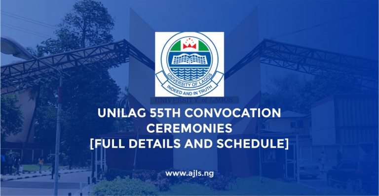 UNILAG 55th Convocation Ceremonies