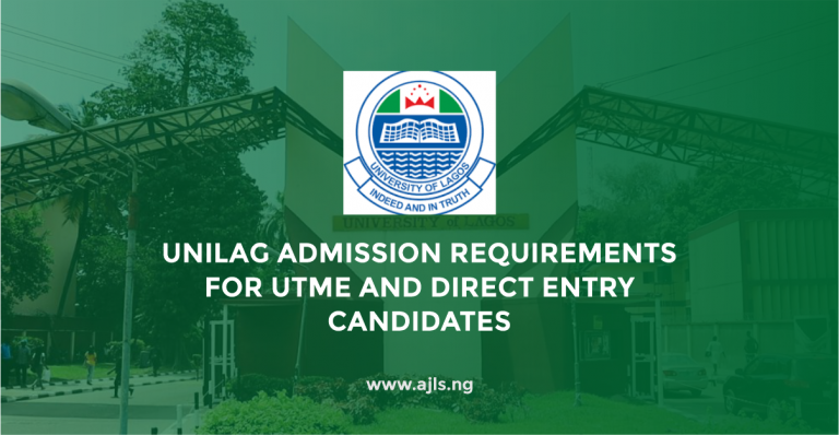 UNILAG Admission Requirements