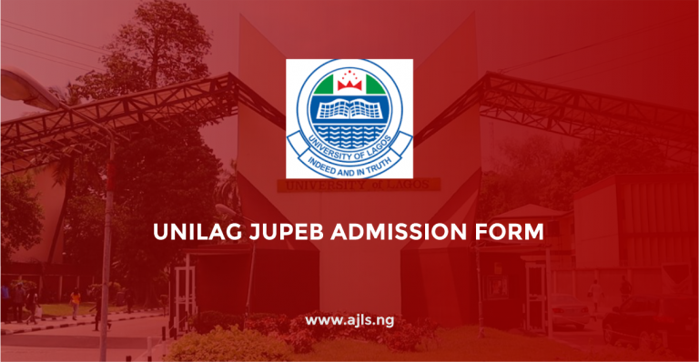 UNILAG JUPEB Admission Form