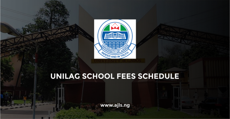 UNILAG School Fees Schedule