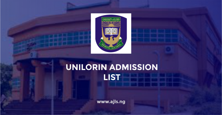 UNILORIN Admission List