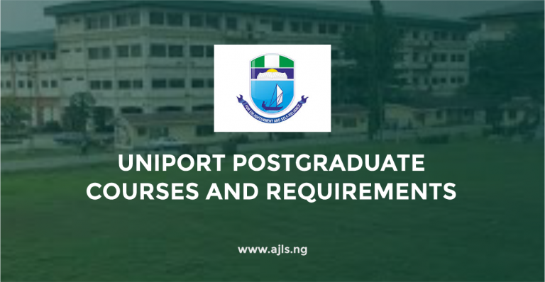 UNIPORT Postgraduate Courses