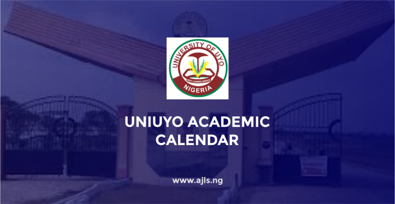 UNIUYO Academic Calendar