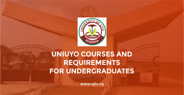UNIUYO Courses and Requirements