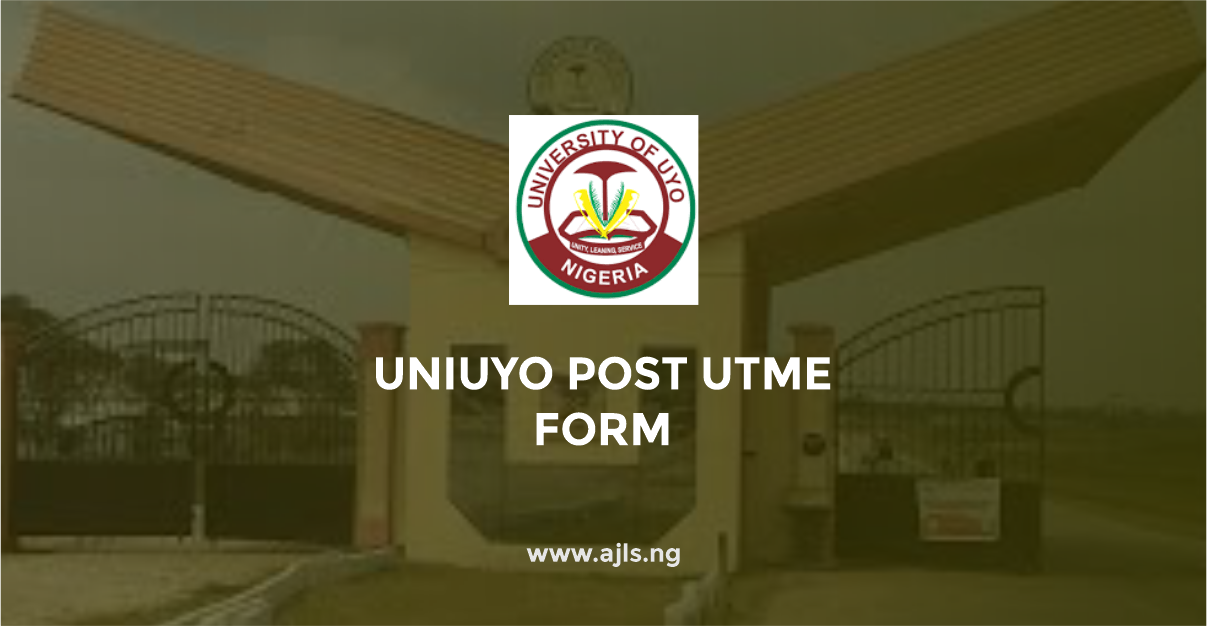 UNIUYO Post UTME Form
