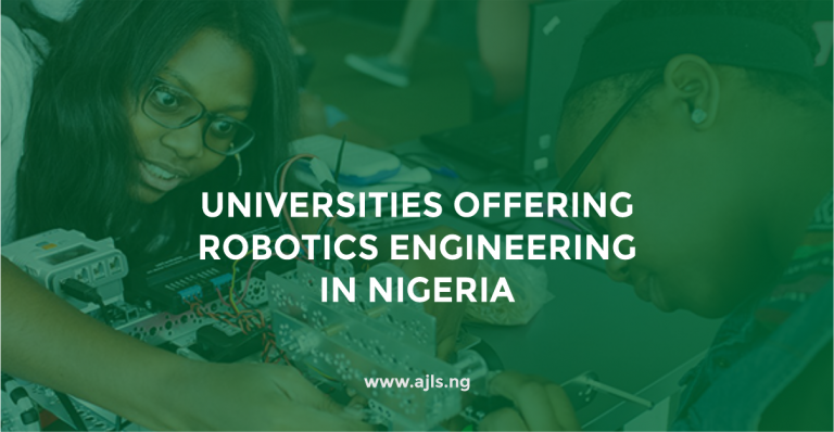 Universities Offering Robotics Engineering in Nigeria