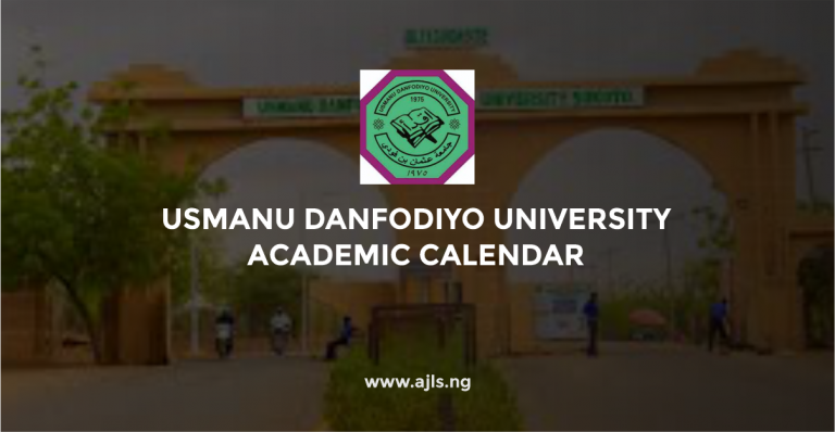 UDUSOK Academic Calendar