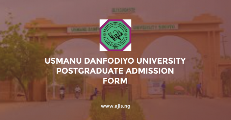 UDUSOK Postgraduate Admission Form