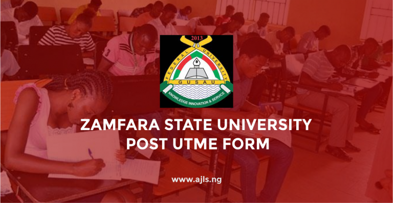 Zamfara State University Post UTME Form