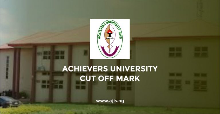 Achievers University Cut Off Mark