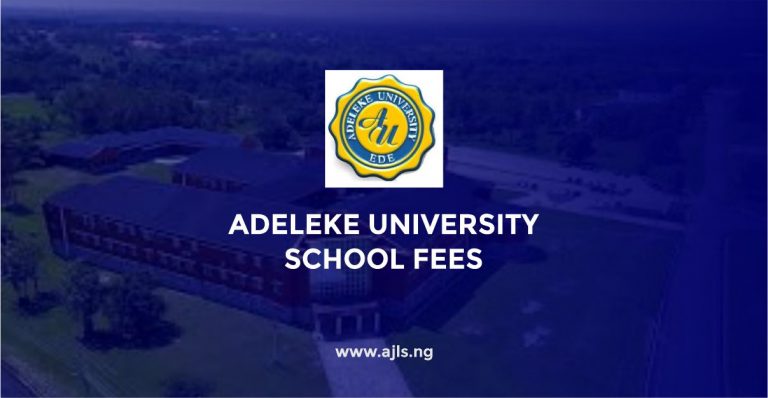 Adeleke University School Fees