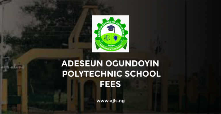 Adeseun Ogundoyin Polytechnic School Fees