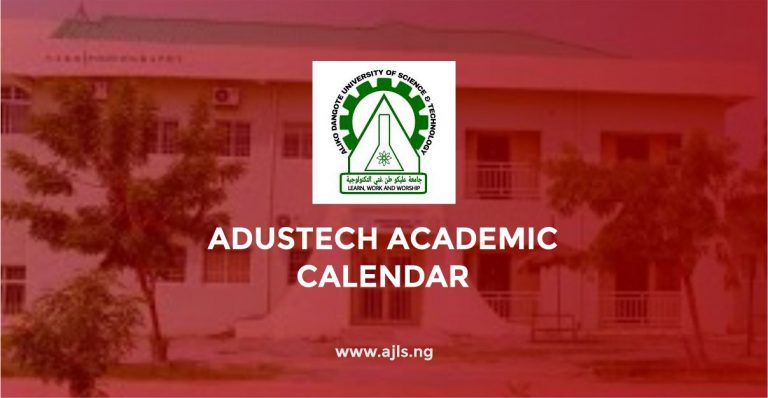 ADUSTECH Academic Calendar