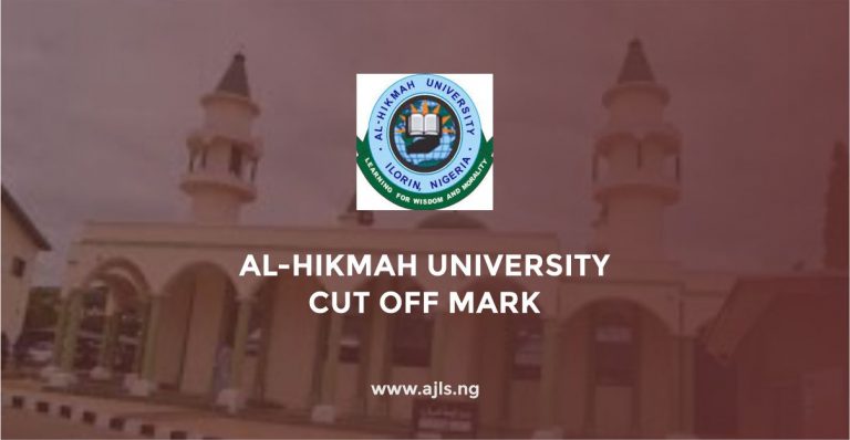 Al-Hikmah University Cut-Off Mark