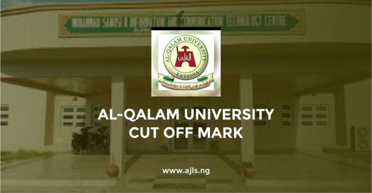 Al-Qalam University Cut Off Mark