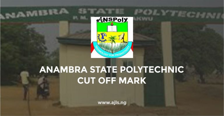 Anambra State Polytechnic Cut Off Mark