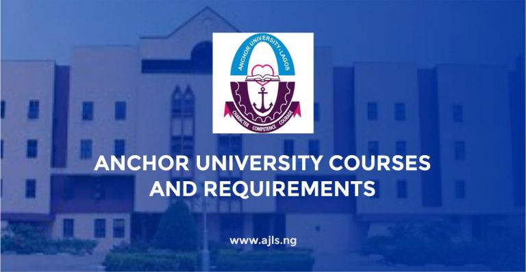 Anchor University Courses and Requirements