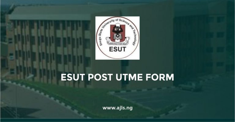 ESUT Post-UTME Form