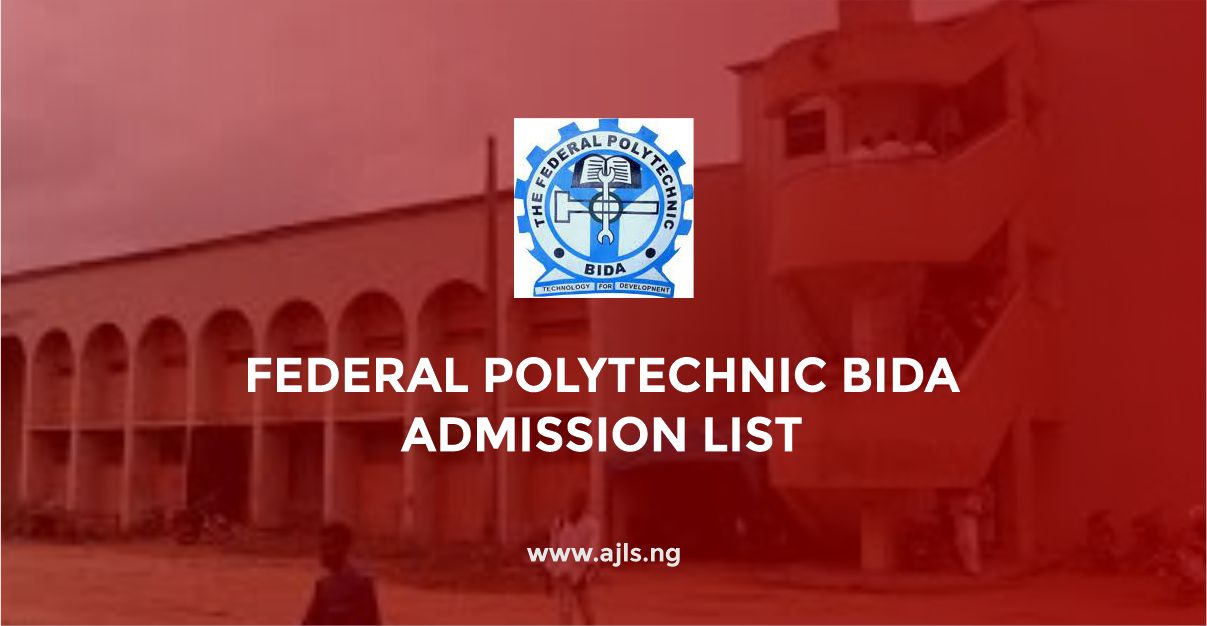 Federal Polytechnic Bida Admission List