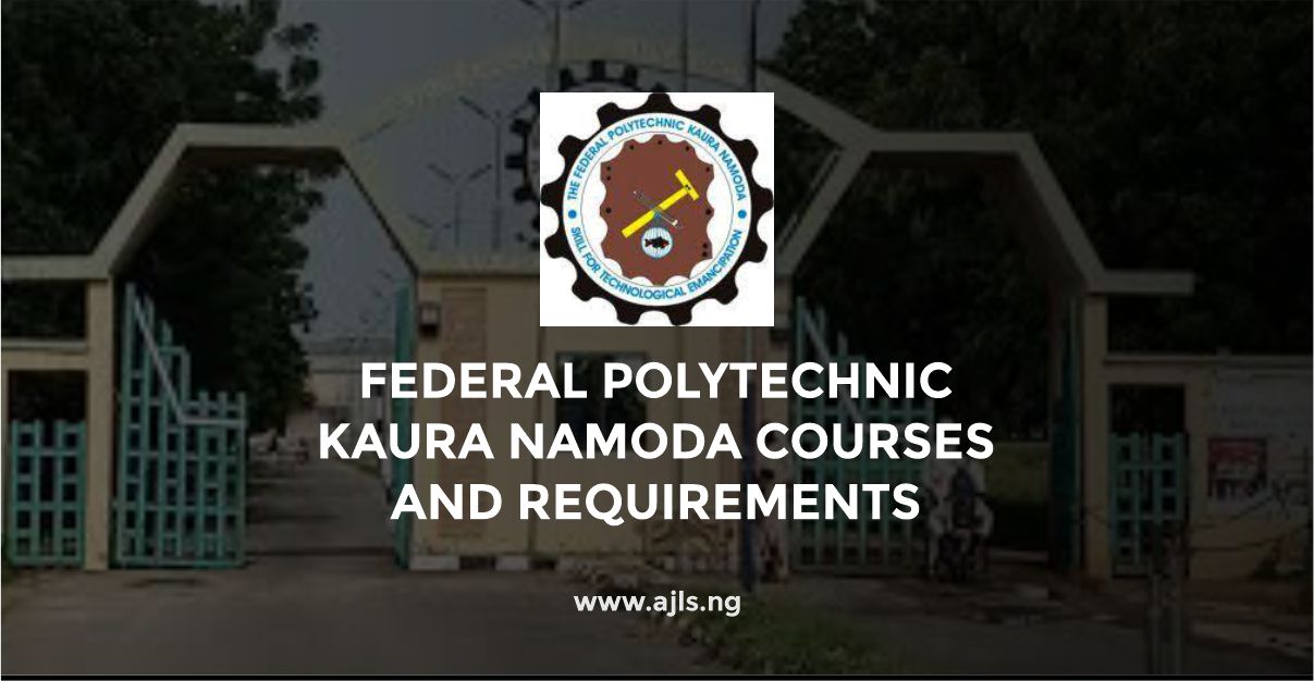 Federal Polytechnic Kaura Namoda Courses