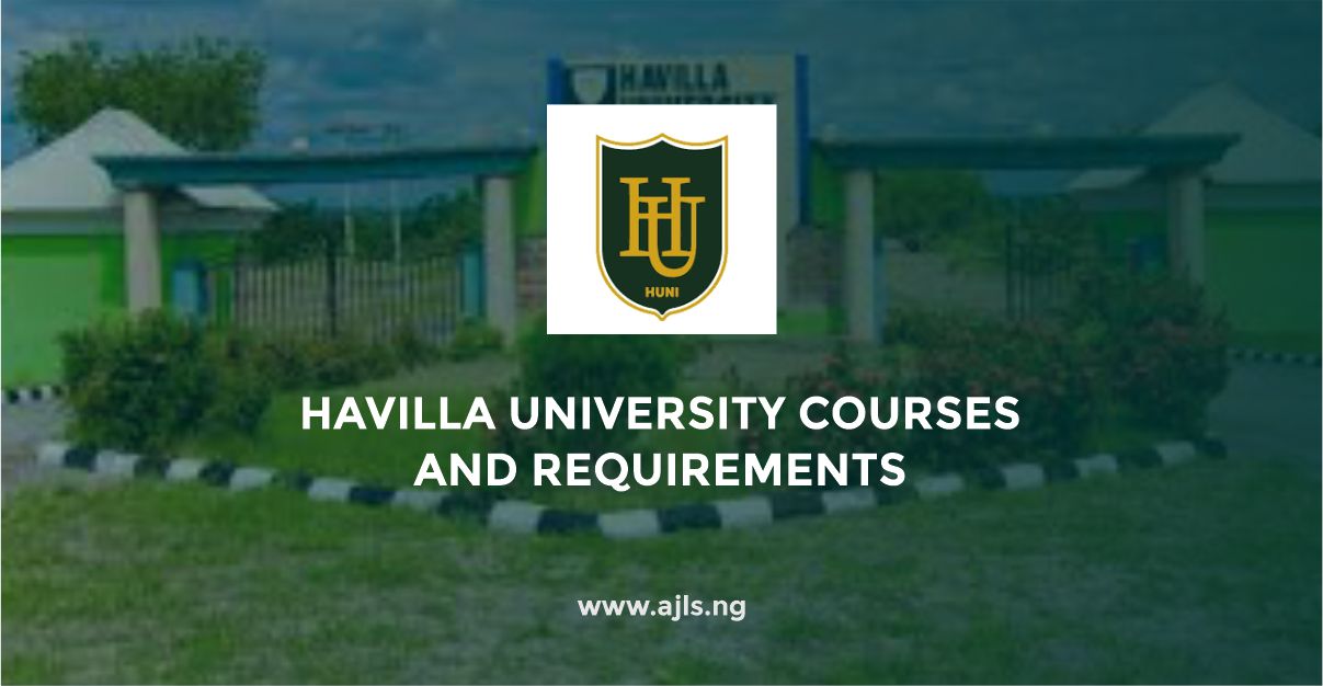 Havilla University Courses and Requirements