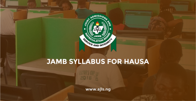 JAMB Syllabus for Hausa