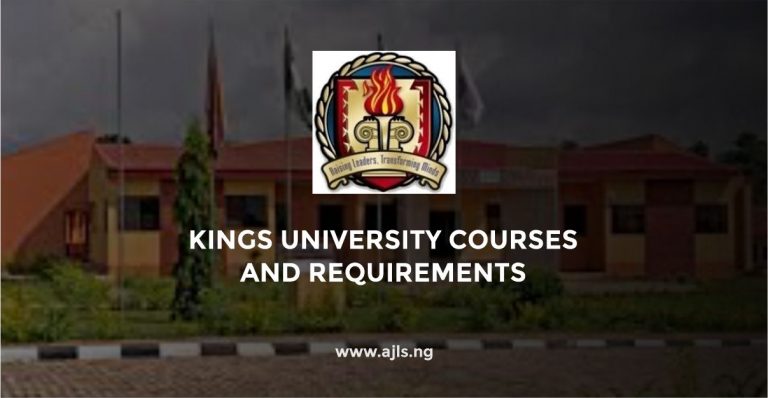 Kings University Courses and Requirements