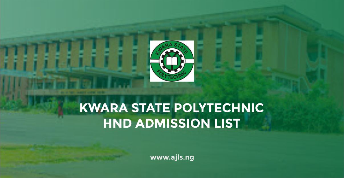 Kwara State Polytechnic HND Admission List