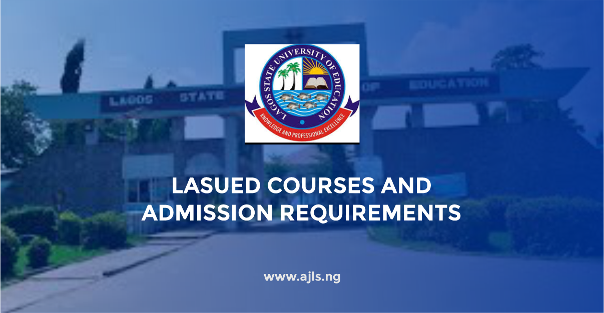 LASUED Courses and Requirements