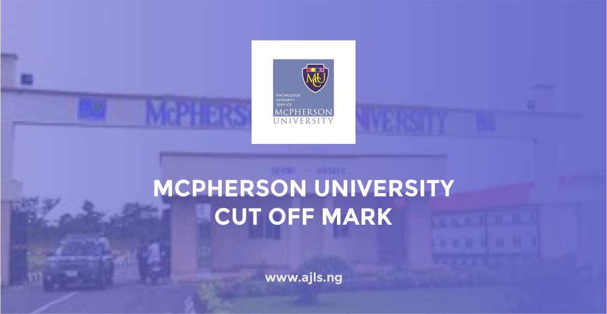Mcpherson University Cut-Off Mark