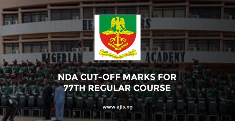 NDA Cut-Off Marks