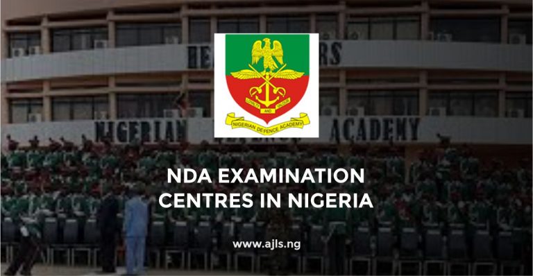 NDA Examination Centres in Nigeria