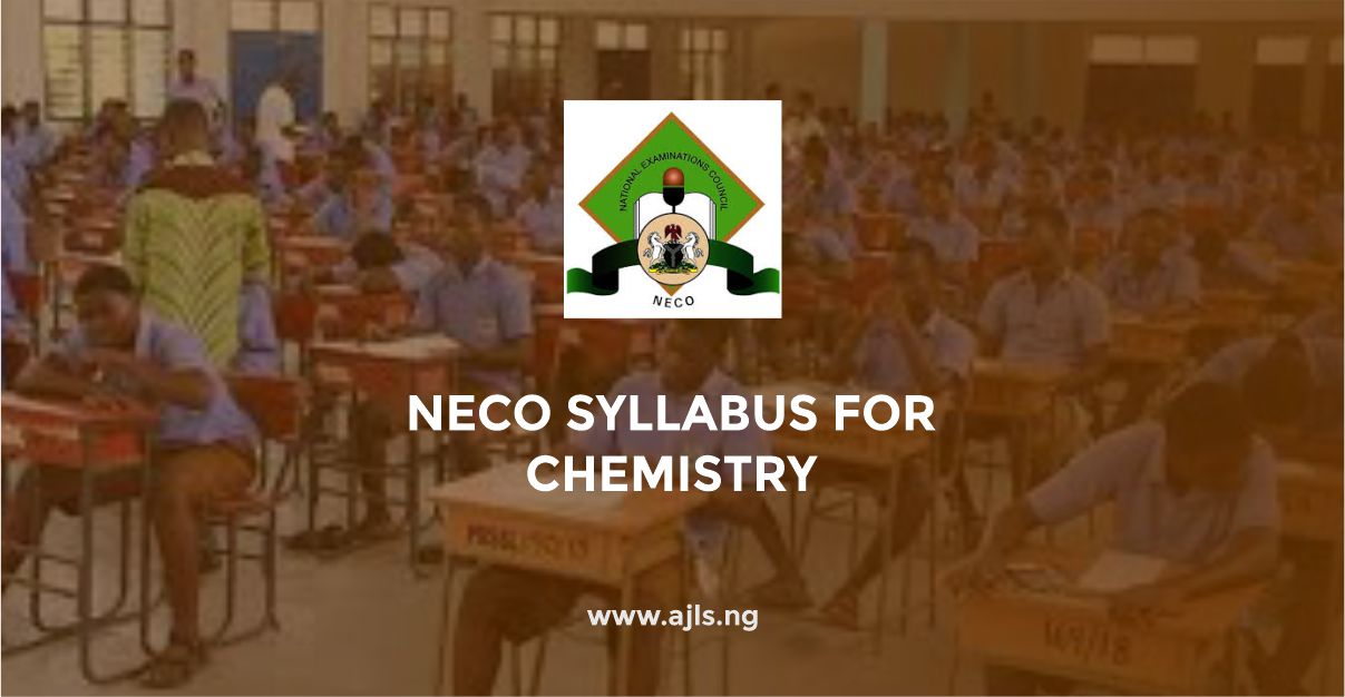 NECO Syllabus for Chemistry