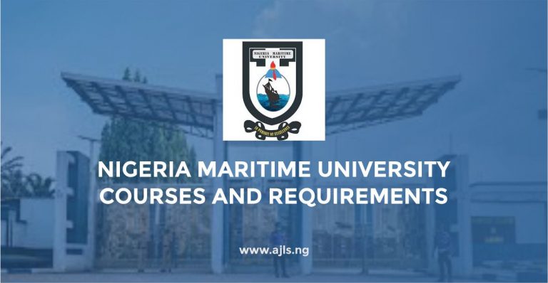 Nigeria Maritime University Courses and Requirements