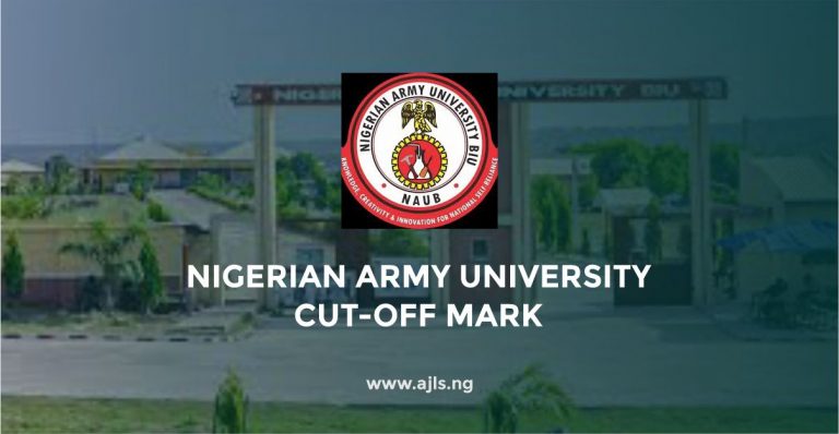 Nigerian Army University Cut-Off Mark