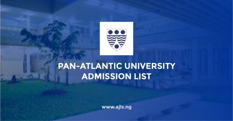 Pan-Atlantic University Admission List