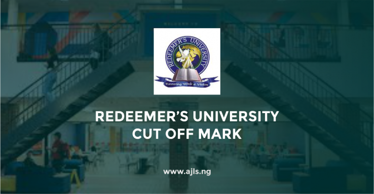 Redeemer's University Cut-Off Mark