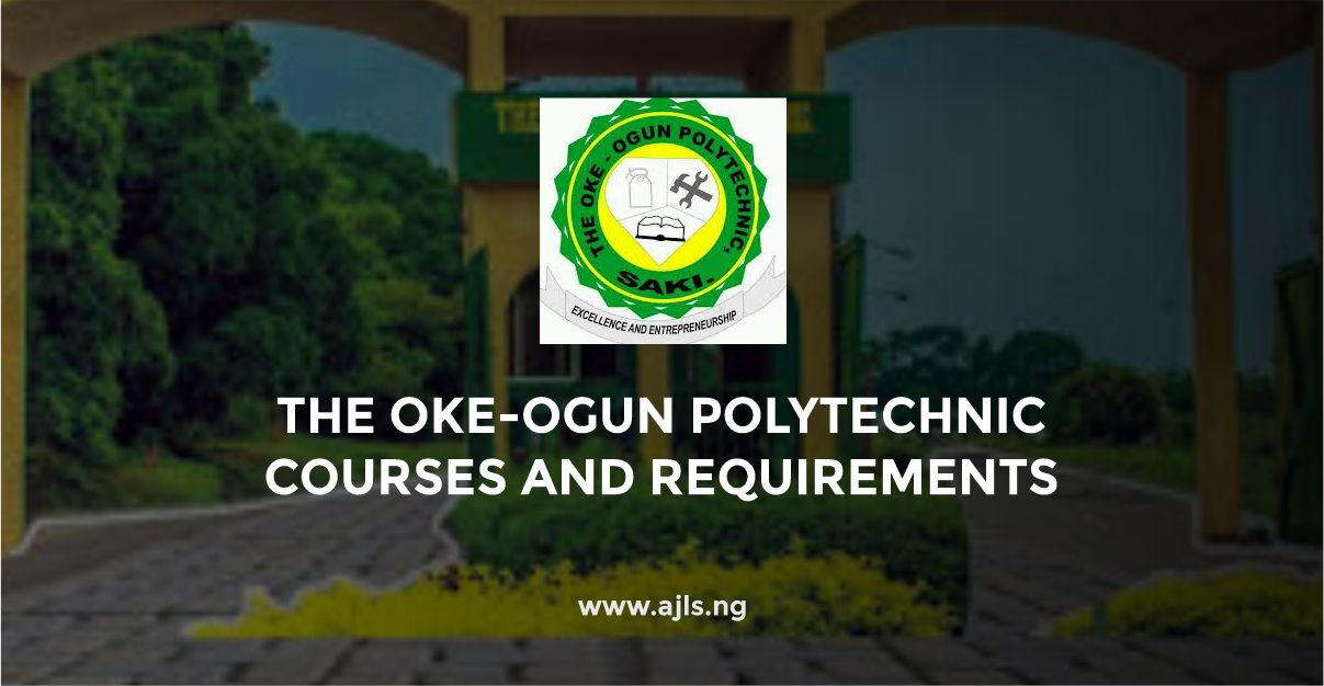 The Oke-Ogun Polytechnic Courses