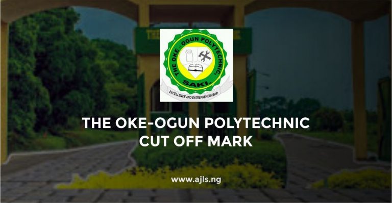 The Oke-Ogun Polytechnic Cut Off Mark