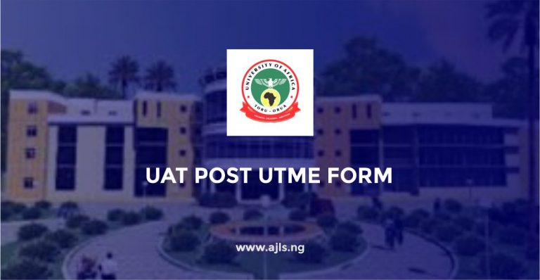 UAT Post-UTME Form