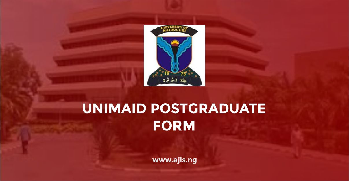 UNIMAID Postgraduate Form